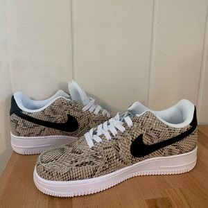 Snakeskin Air Force 1’s! Size 8 but run big!